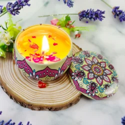 Lavender candle